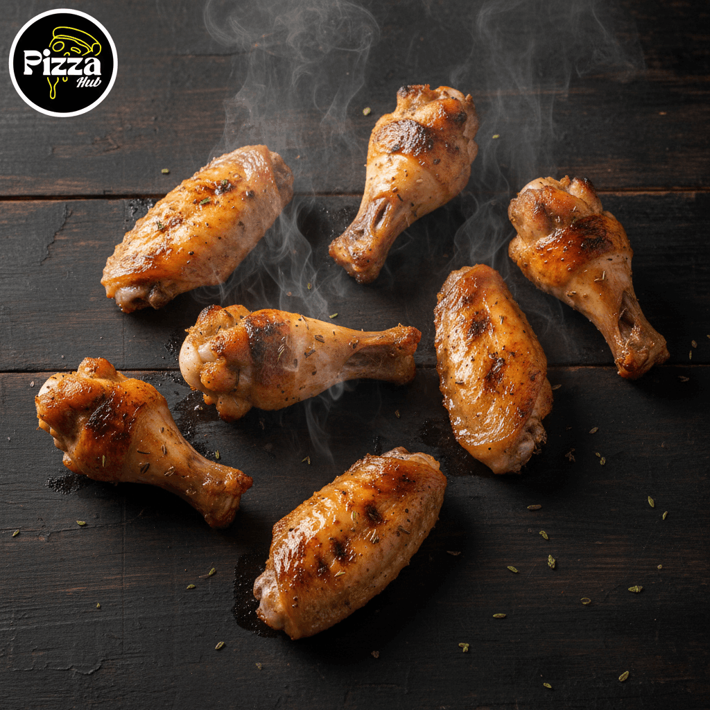 Grilled Wings (6 Pcs)